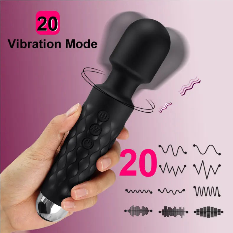 Classic Rechargable Wand Vibrator